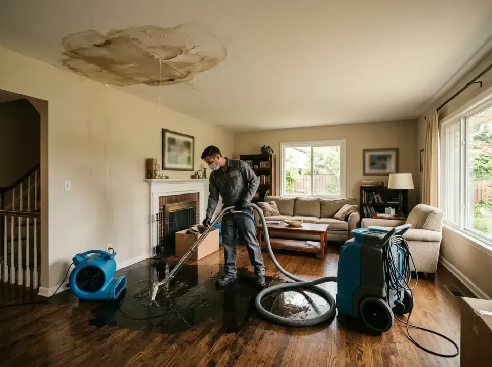 attic-pipe-burst-ceiling-drip-008 — frequently asked questions, Water Damage Restoration & Carpet Care in Emsworth, PA